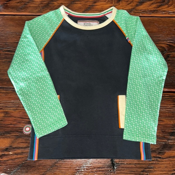 TWO Boys 4funky flavours long sleeve shirt sz 7 - Picture 3 of 5